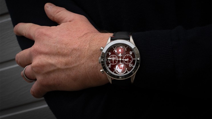 1858 Geosphere Chronograph 0 Oxygen Limited Edition © Montblanc