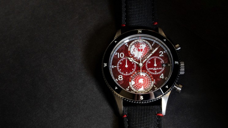 1858 Geosphere Chronograph 0 Oxygen Limited Edition © Montblanc