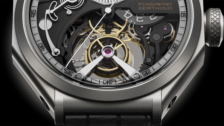 Tourbillon closeup of the Chronomètre FB RS © Ferdinand Berthoud