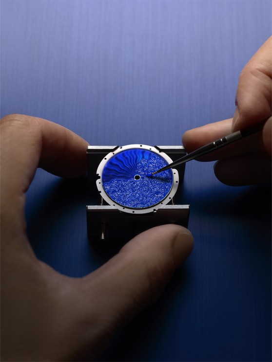 Escale Platinum Guilloché and Grand Feu Enamel Dial © Louis Vuitton 