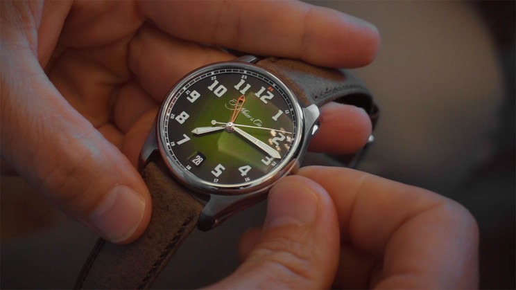 GMT Pioneer bespoke model for the 24th anniversary © H.Moser & Cie.