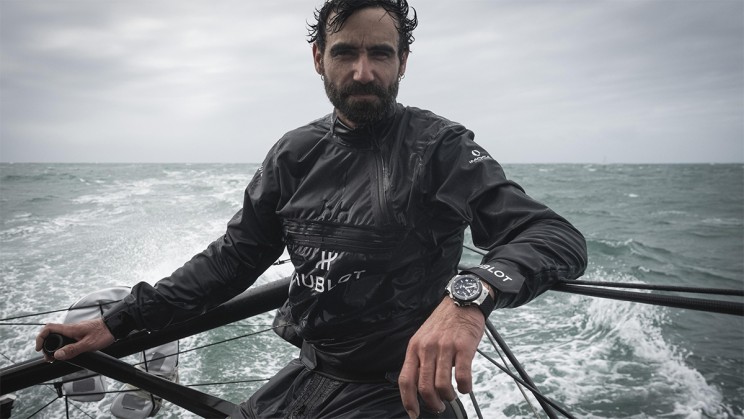 Alan Roura and his  Big Bang Unico Sailing Team © Amaury Thomas / WorldTempus