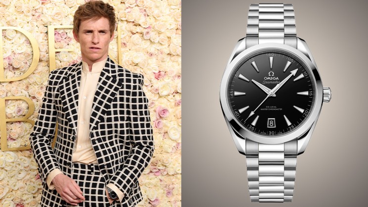 41 mm Seamaster Aqua Terra in stainless steel with a lacquered black dial © Omega