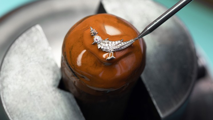 Bird on the Rock - Grain setting © Tiffany & Co.