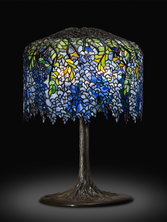 Blue Wisteria Table Lamp © The Tiffany Archives