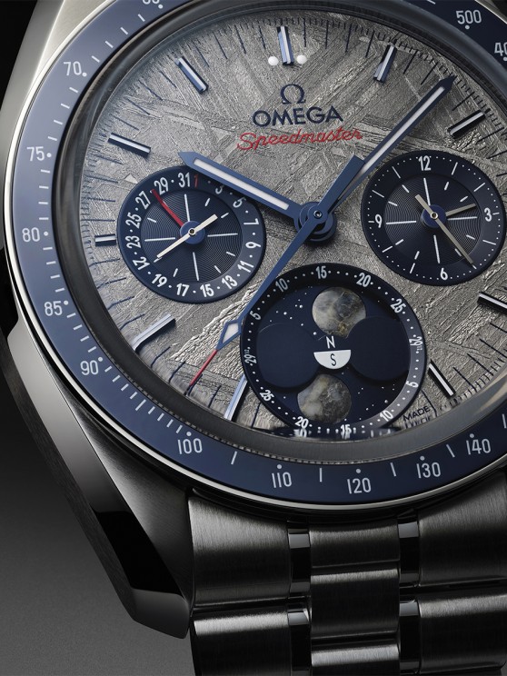 Speedmaster Moonphase Meteorite © Omega