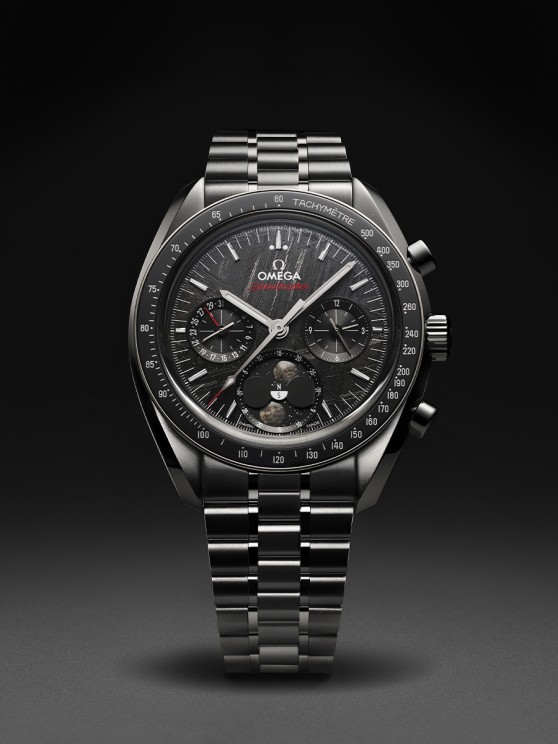Speedmaster Moonphase Meteorite © Omega