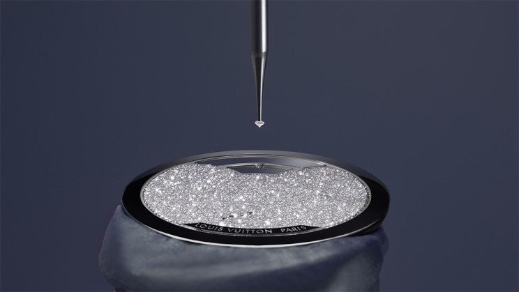 Tambour Convergence – Platinum, diamonds ©&nbsp;Louis Vuitton 