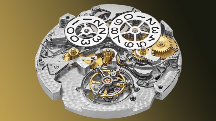 L.U.C Flying T Twin Perpetual movement © Chopard
