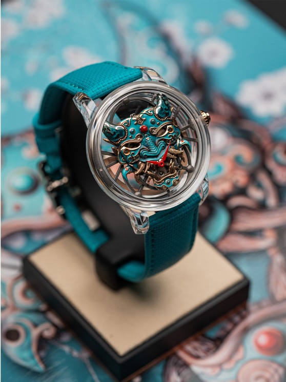 Tourbillon Skelet Sapphire - Bushido © Jaquet Droz