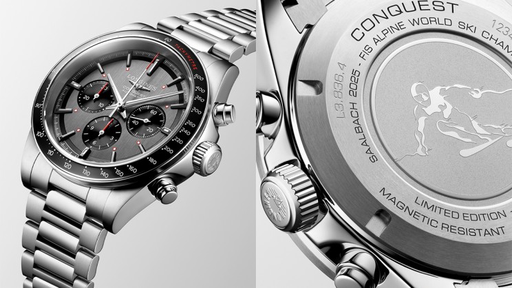 Conquest Chrono Ski Edition, édition limitée à 2025 exemplaires © Longines