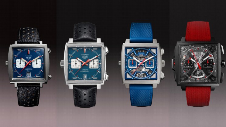 Monaco Collection through the ages © TAG Heuer