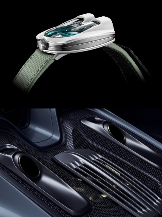 HM8 Mark 2, inspirée de la Porsche 918 Spyder © MB&F