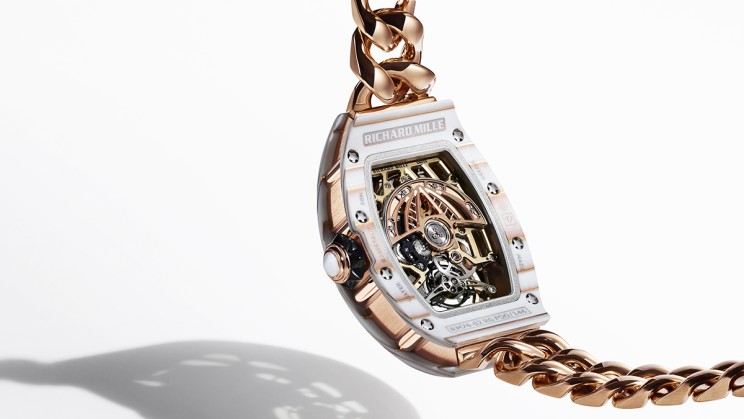 RM 74-02 Automatic Tourbillon in Gold Quartz TPT®