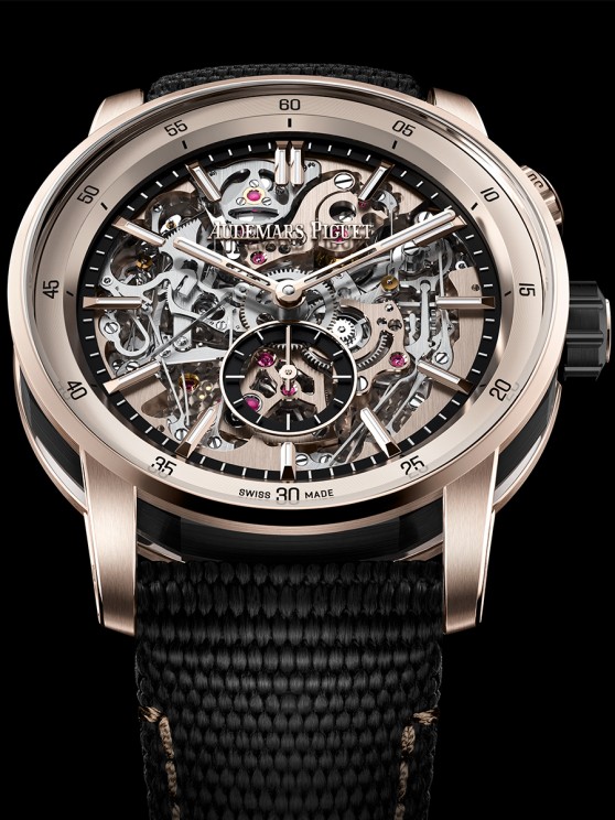 Five Code 11.59 by Audemars Piguet Grande Sonnerie Carillon Supersonnerie released for the Manufacture’s 150th anniversary enrich the collection with refined designs giving centre stage to captivating dials © Audemars Piguet