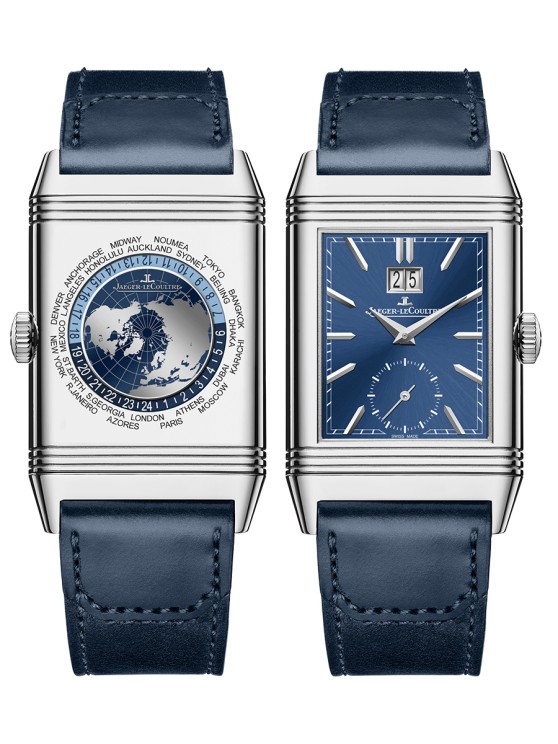 Reverso Tribute Geographic – Steel © Jaeger-LeCoultre 