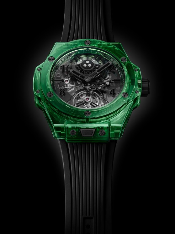 Big Bang Tourbillon Automatique Green Saxem © Hublot