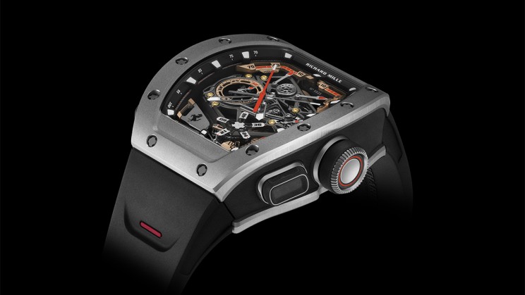 Rm 43-01 Tourbillon Chronographe à Rattrapante Ferrari © Richard Mille