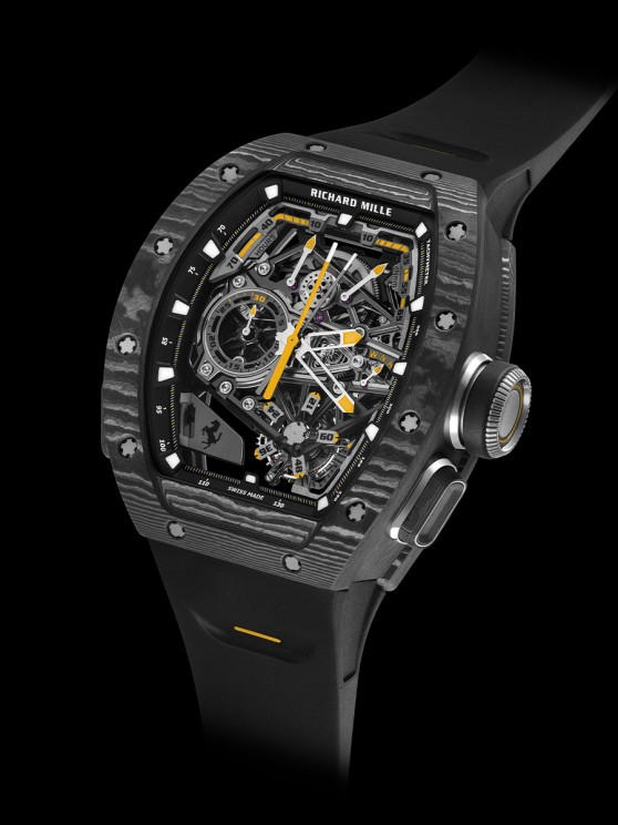Rm 43-01 Tourbillon Chronographe à Rattrapante Ferrari © Richard Mille