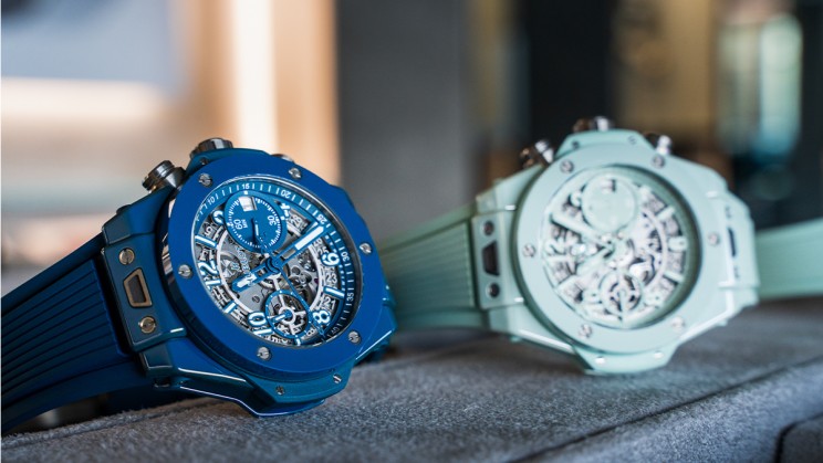 Big Bang Unico Water Blue Sapphire © Hublot