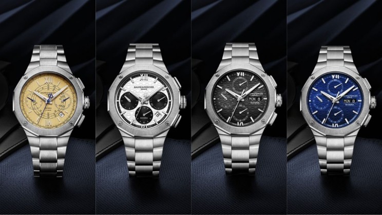 The New Chronographs of the Riviera Collection © Baume & Mercier