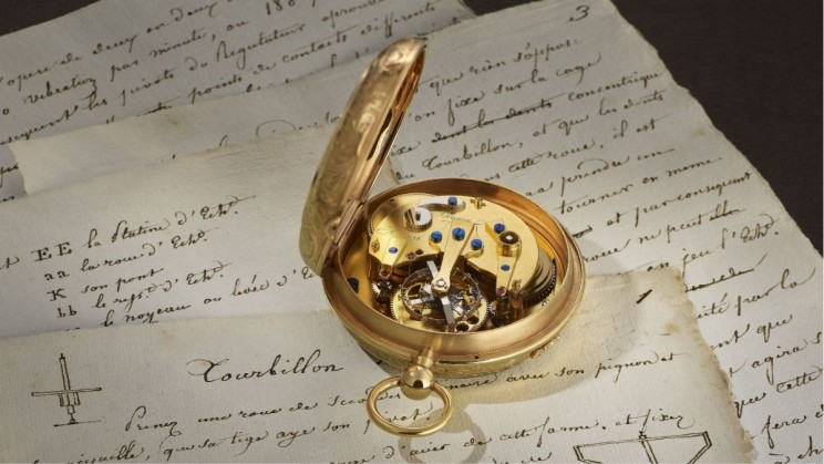 Montre 1176 à Tourbillon par Abraham-Louis Breguet - © Breguet