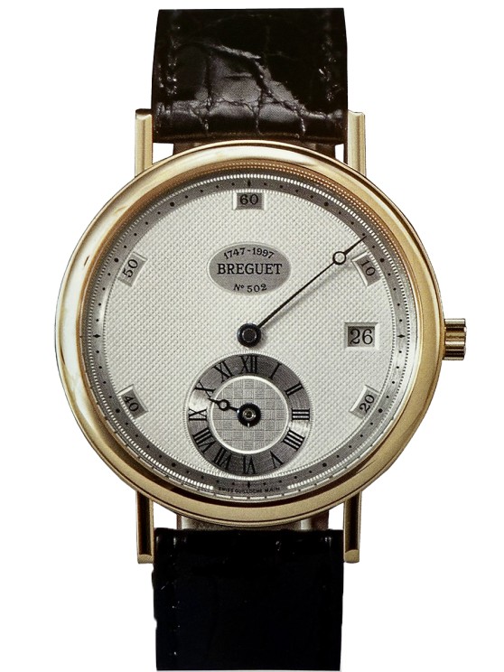 Régulateur produit en 1997 pour le 250e anniversaire de la naissance d’Abraham-Louis Breguet - © Breguet