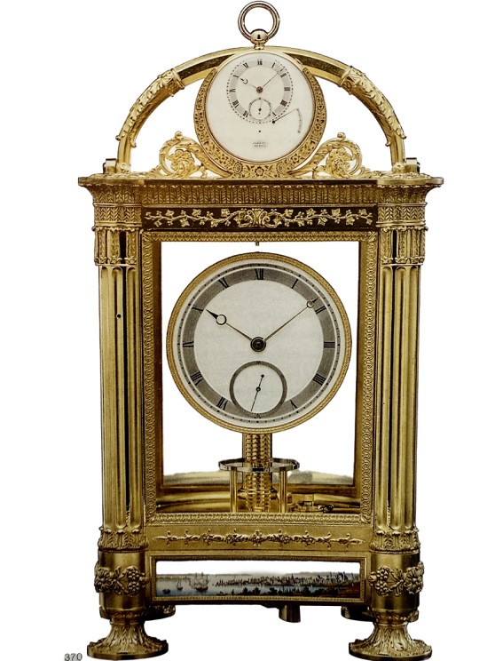 Pendule sympatique Breguet n°430 et sa montre n° 2787, vendues en 1830 - © Breguet