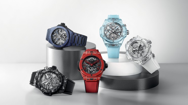  Hublot «&nbsp;Materials and High Complications&nbsp;», coffret de 5 montres. CHF 1'000’000. © Hublot