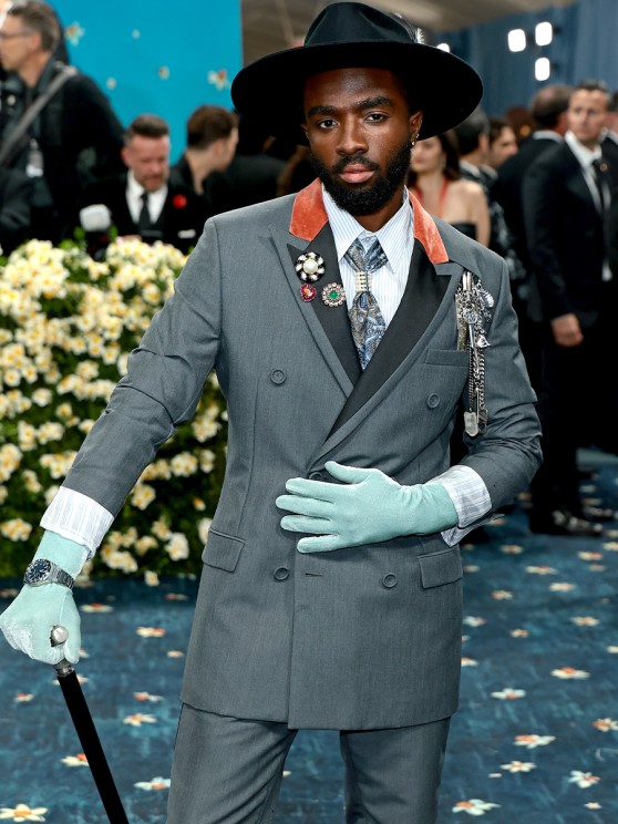 Caleb McLaughlin Wears Zenith watch © Dimitrios Kambouris, Getty Images for The Met Museum, Vogue