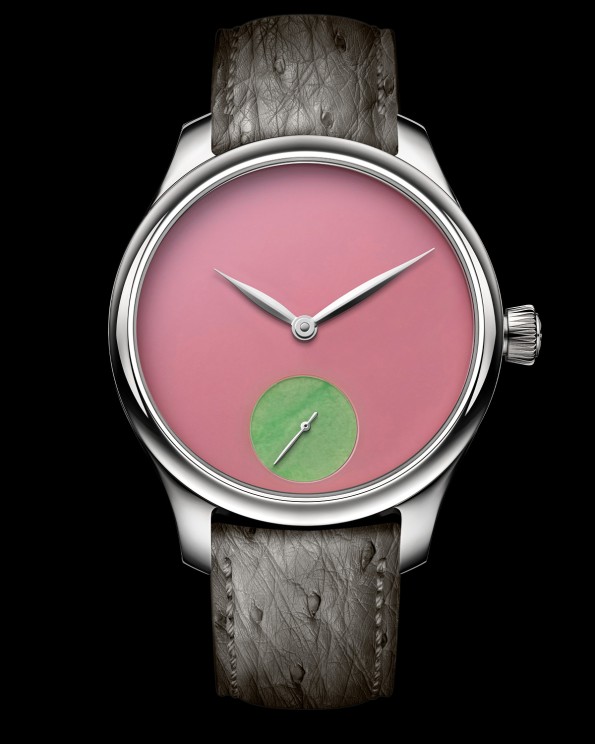 Endeavour Tourbillon Concept Pop, boîtier 38 ou 40 mm, acier ou or rouge, calibre automatique. © Moser