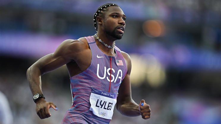 Noah Lyles Paris © Omega