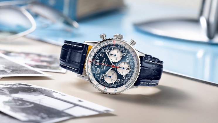 Navitimer B02 Chronograph 41 Cosmonaute Scott Carpenter Centenary © Breitling