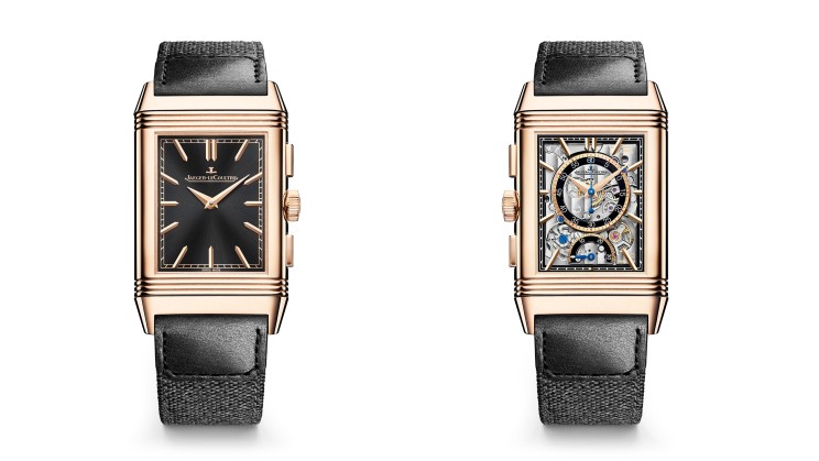  Reverso Tribute Chronograph in pink gold (750/1000) © Jaeger-LeCoultre