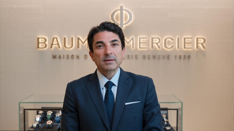 Michael Guenoun, CEO de Baume & Mercier © Baume & Mercier
