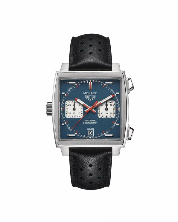 Monaco, mouvement automatique, chronographe, 39 mm © Tag Heuer