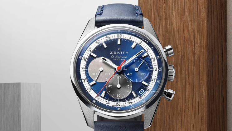 Zenith CHRONOMASTER Original in blue ©Zenith