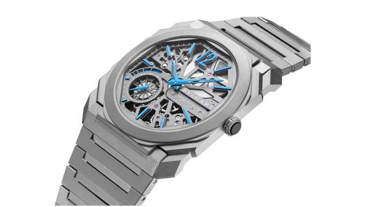Bulgari Octo Finissimo Squelette 8 Jours - Edition spéciale Gübelin ©Bulgari