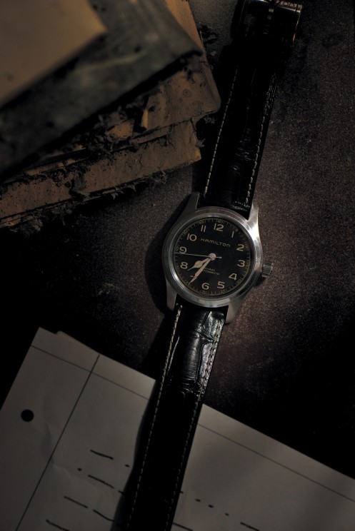 Montre Hamilton dans le film Interstellar ©Hamilton