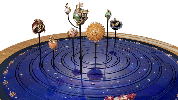 L'automate planétarium ©Van Cleef & Arpels 