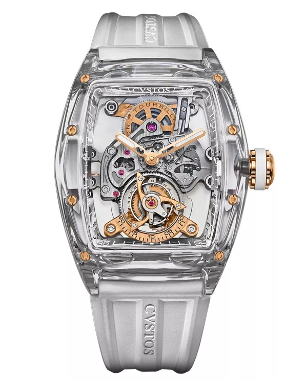 La Challenge tourbillon sapphire de Cvstos © Cvstos