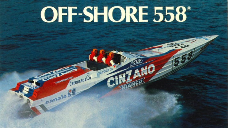 Les courses de bateaux à moteur © Eberhard & Co.
