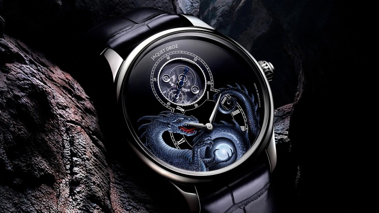 La Tourbillon Dragon Or Blanc © Jaquet Droz