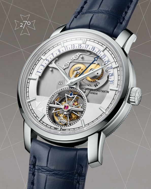 Traditionnelle Tourbillon Date Retrograde Openface © Vacheron Constantin