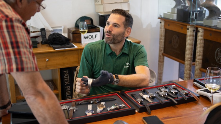 Watchmaker at the Aspen Watch Week © Aspen co. 