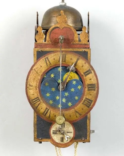 Horloge allemande à phase de lune, XVIIe siècle © Koller Auktionen