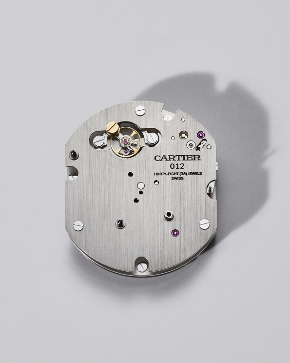 Mouvement d'une montre © Cartier