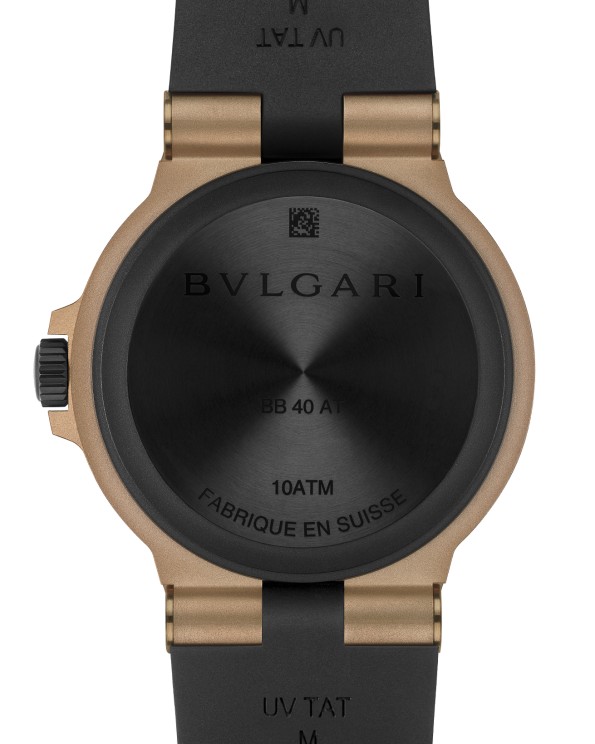 The back of the Bvlgari Bronzo collection © Bvlgari 