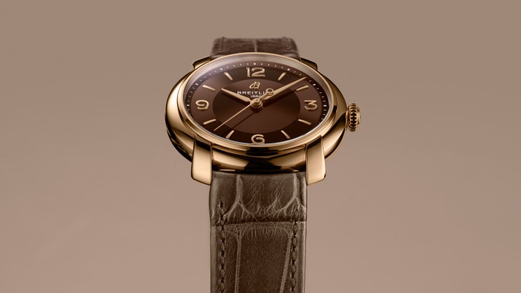 The Lady Premier in brown © Breitling 