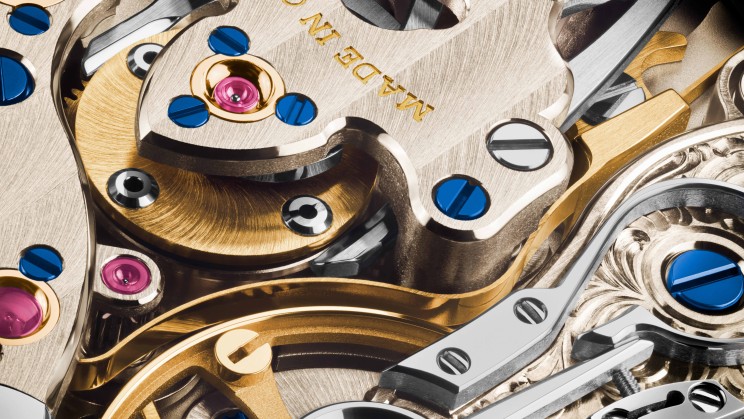 The movement of the RICHARD LANGE JUMPING SECONDS © A. Lange & Söhne